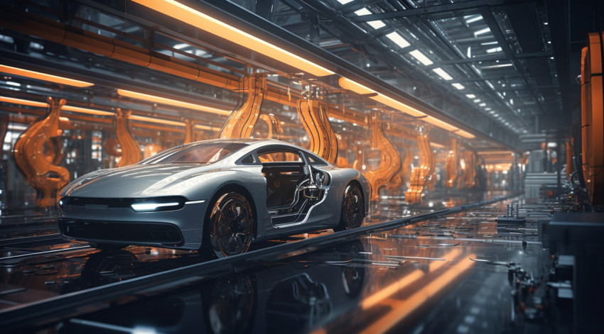 The future of the auto industry The future of the auto industry, assembly line car production, assembly line car manufacturing