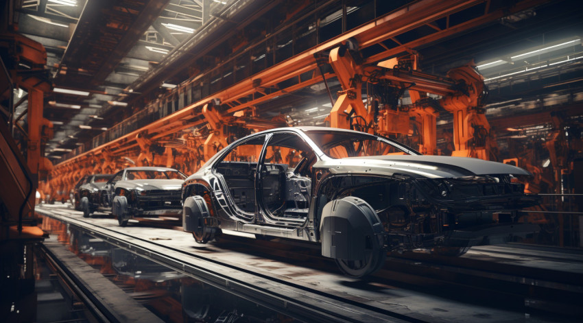 Robotic Car Manufacturing Process Robotic Car Manufacturing Process