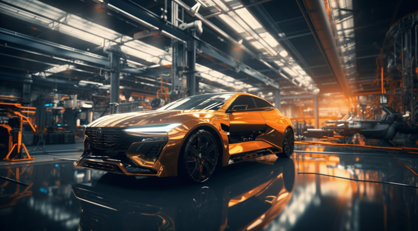 The future of cars is robotic The future of cars is robotic, assembly line car production, assembly line car manufacturing