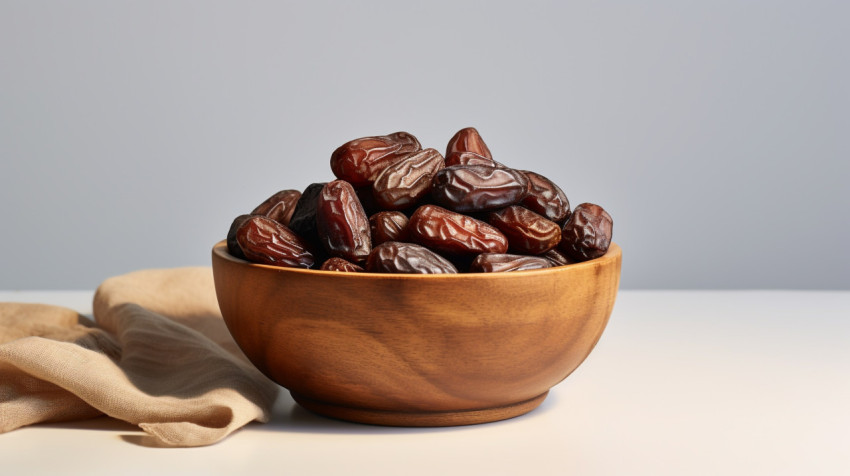 Dates on a white background Dates on a white background, sweet dates image