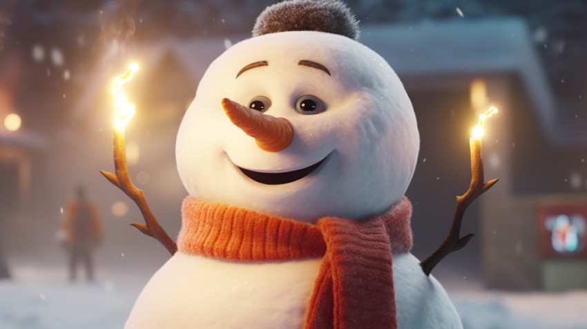 The snowman's eyes The snowman's eyes, christmas stock image ai, christmas stock photos ai