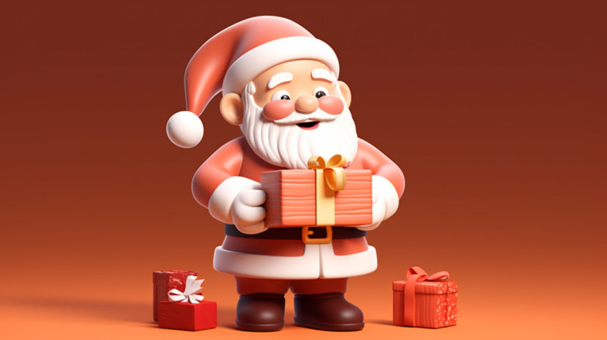 Santa claus with customizable sign Santa claus with customizable sign, christmas stock image ai, christmas stock photos ai