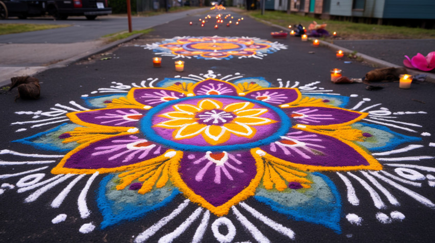 Intricate rangoli patterns Intricate rangoli patterns, diwali festival stock image, diwali festival ai prompt
