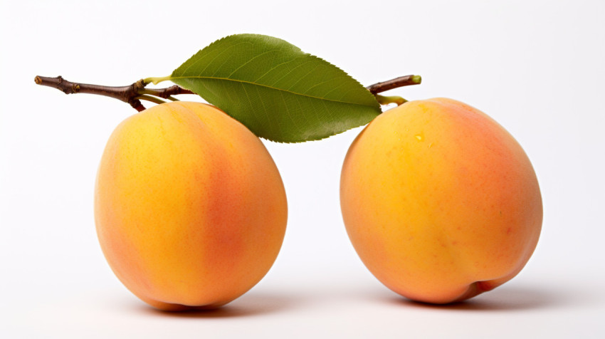 Golden apricots on white background Golden apricots on white background, apricot images