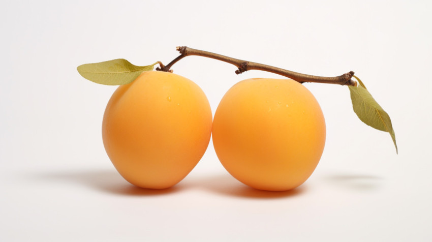 Apricots cut in half on white background Apricots cut in half on white background, apricot images