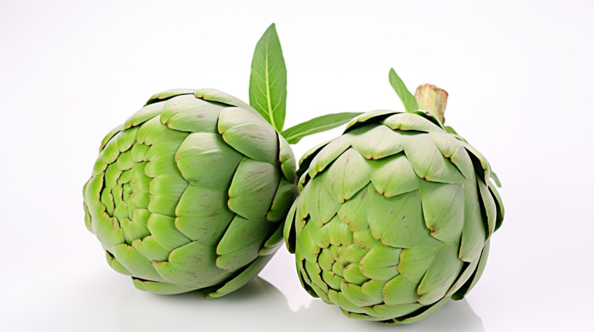 Close-up of three artichokes Close-up of three artichokes, artichoke image