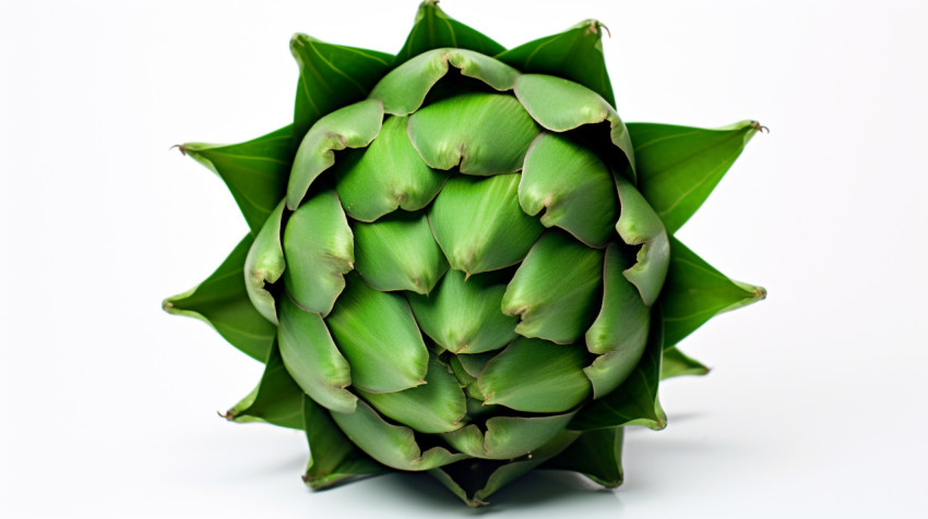 Single artichoke on white background Single artichoke on white background, artichoke image