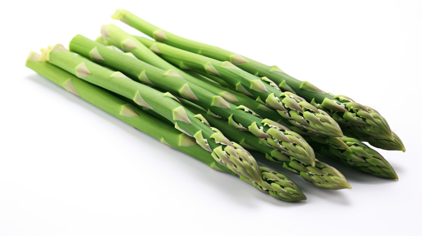 Springtime asparagus on white Springtime asparagus on white, asparagus image