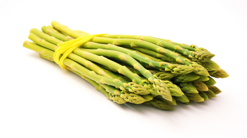 Asparagus bunch on white background Asparagus bunch on white background, asparagus image