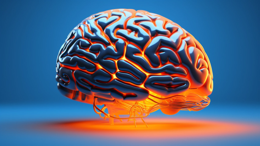 Human brain close-up Human brain close-up, human brain image