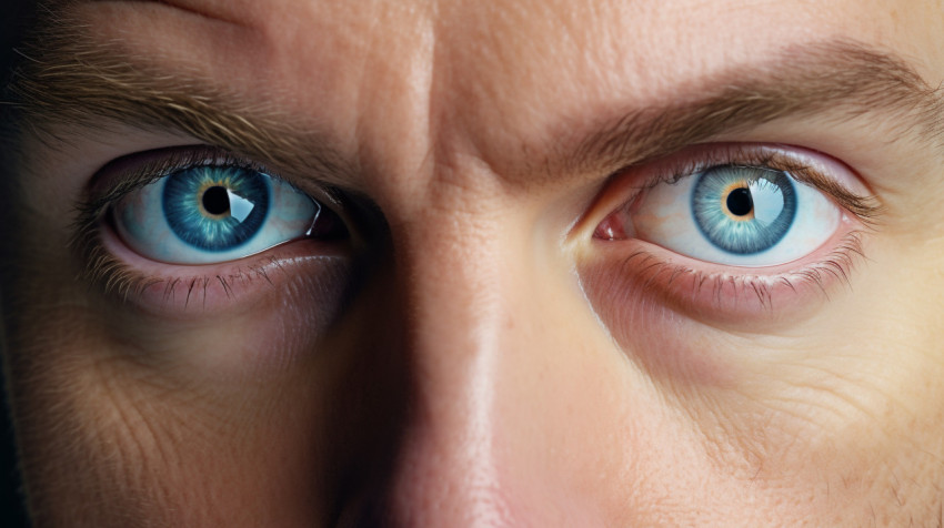 Closeup of a man with blue eyes Closeup of a man with blue eyes, men eyes close up image