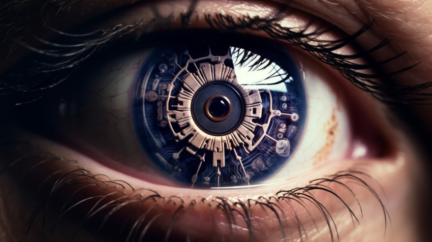 An eye is being examined by an eye mr hudson An eye is being examined by an eye mr hudson, men eyes close up image