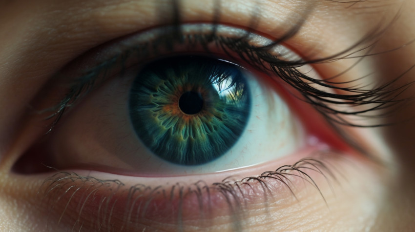 Close up image of the eye of a woman with high lashes Close up image of the eye of a woman with high lashes, beautiful women eyes images