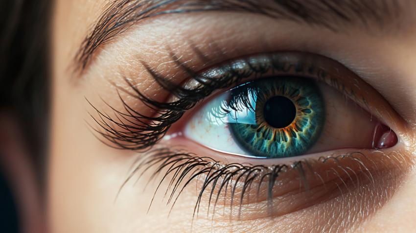 Woman close to the eye has black eyelashes Woman close to the eye has black eyelashes, beautiful women eyes images