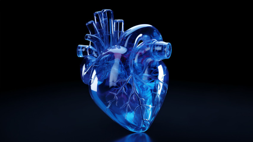 Human heart with blue eyes Human heart with blue eyes, human heart image