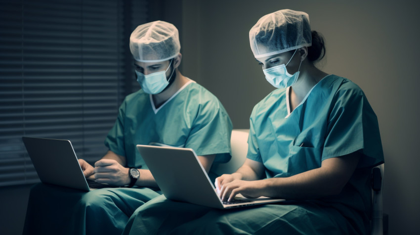 Telehealth and remote medicine Telehealth and remote medicine, medical images stock