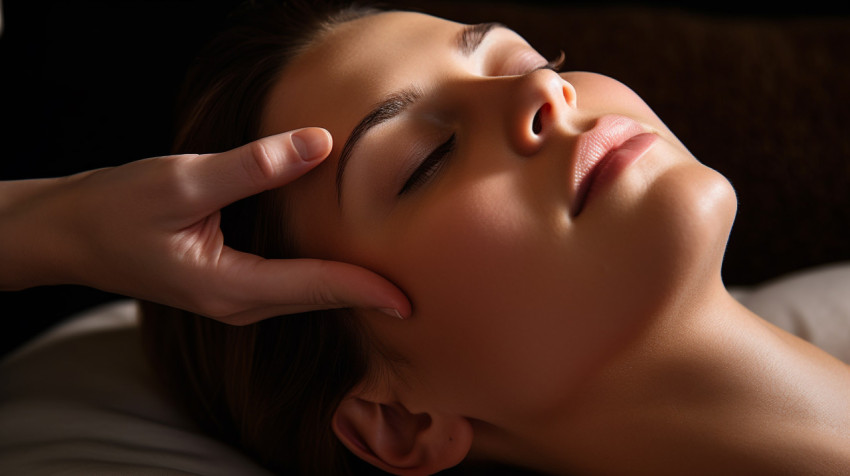 Relaxing Face Massage Treatment Relaxing Face Massage Treatment