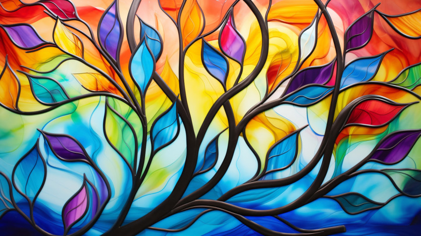Colorful Abstract Painting Colorful Abstract Painting