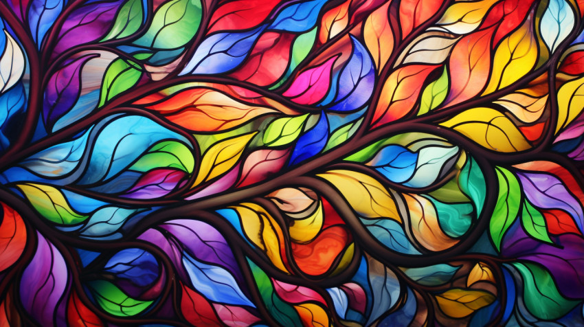 Colorful abstract artistic colorful swirl flora abstract backgro Colorful abstract artistic colorful swirl flora abstract backgro