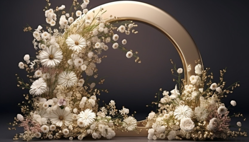 A gold mirror arch decorated with white flowers, free ai prompts and images floral photo backdrops Get unlimited access to a library of free ai prompts and ai images to help you generate creative ideas.