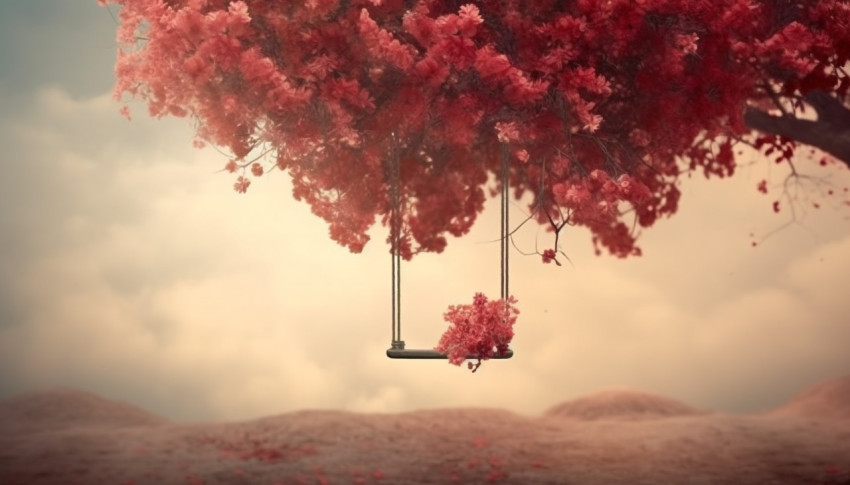 A swing is hanging from an ornamental red tree, free ai prompts and images floral photo backdrops Get unlimited access to a library of free ai prompts and ai images to help you generate creative ideas.