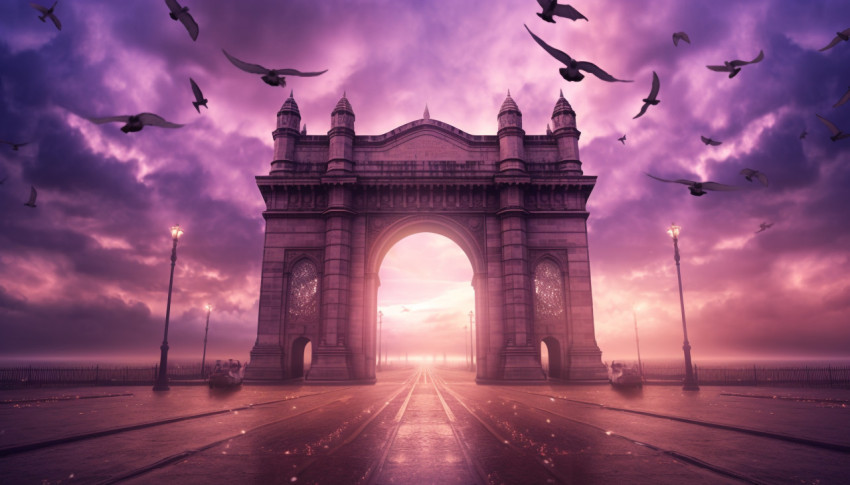 Magnolia Gate and India Gate in Mumbai Magnolia Gate and India Gate in Mumbai