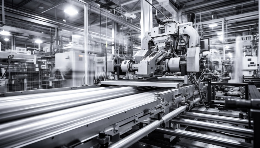 Long Exposure of Factory Machinery Long Exposure of Factory Machinery