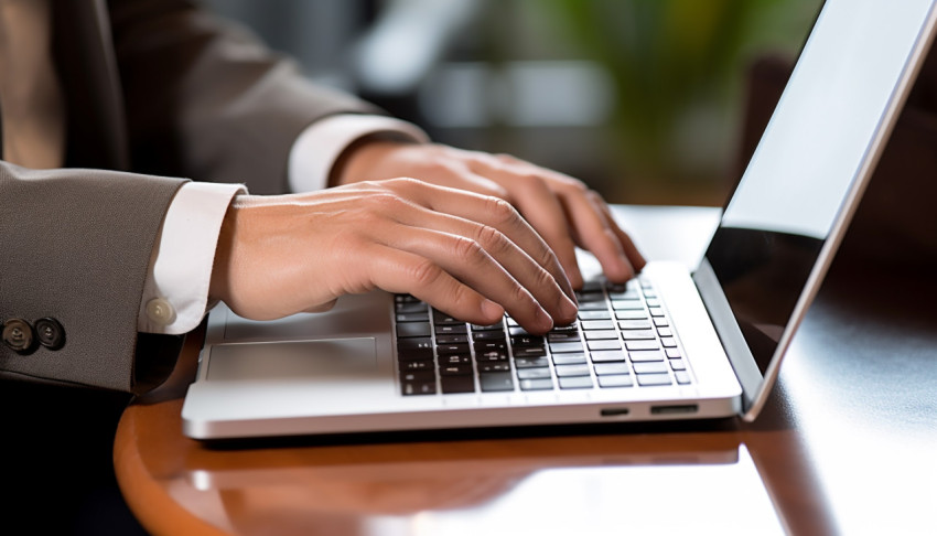 Typing on laptop using wireless technology indoors, seo stock images for marketing campaigns Get unlimited access to a library of free ai prompts and ai images to help you generate creative ideas.