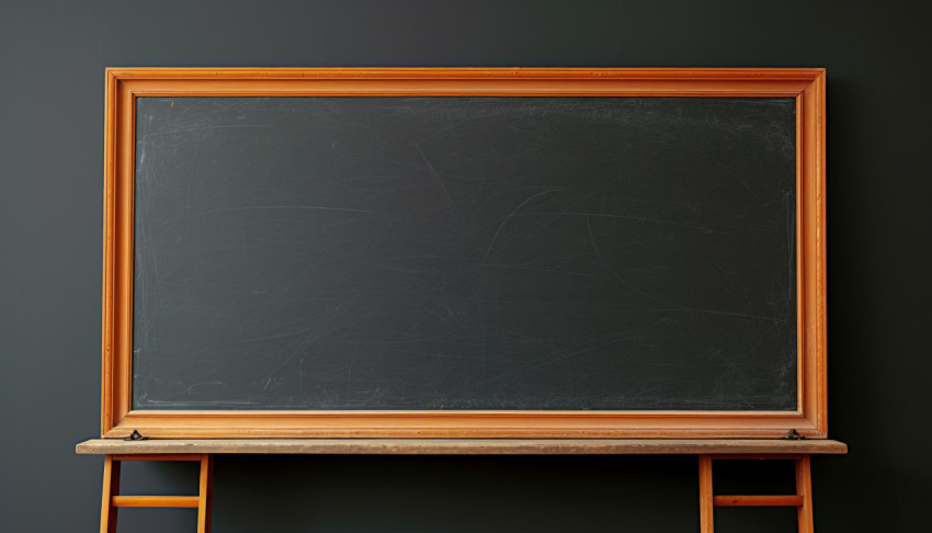Blank Blackboard Ready for Your Message Blank Blackboard Ready for Your Message
