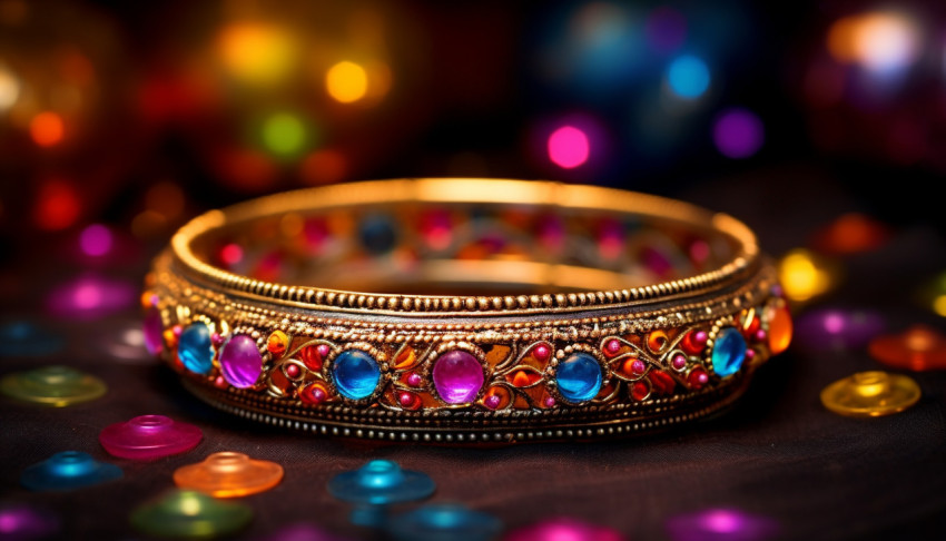 Trendy bracelet for women Trendy bracelet for women, raksha bandhan stock photo, raksha bandhan vector illustration, raksha bandhan ai generator