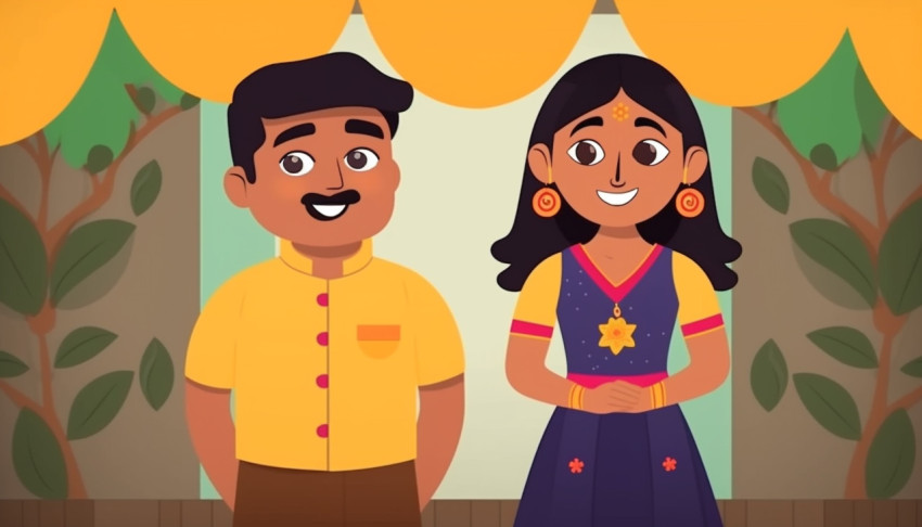Cute indian brother and sister celebrating raksha bandhan festiv Cute indian brother and sister celebrating raksha bandhan festival, raksha bandhan stock photo, raksha bandhan vector illustration, raksha bandhan ai generator