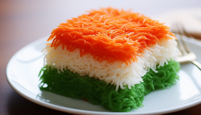 Indian independence day rice cake Indian independence day rice cake, independence day stock image, independence day ai prompt