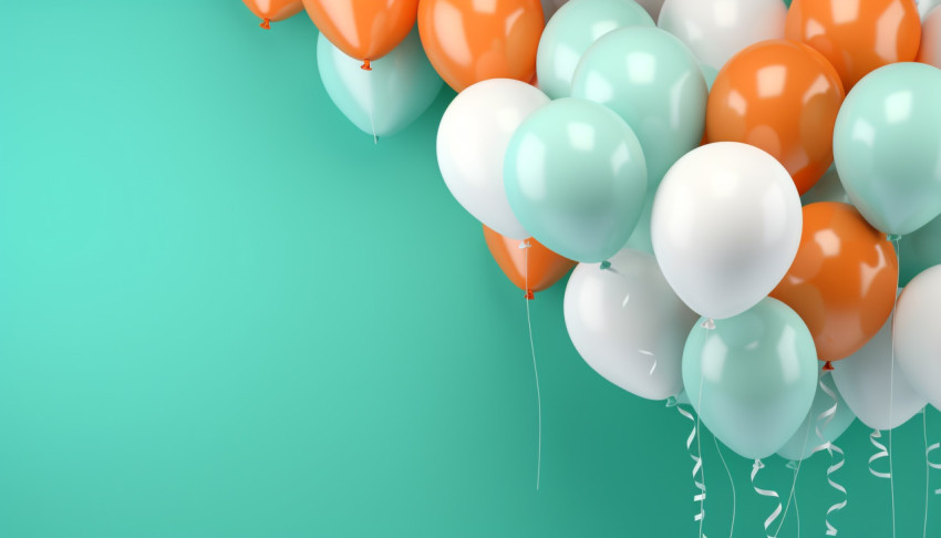 Colorful Balloons Celebration Colorful Balloons Celebration