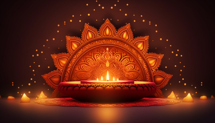Vector illustration of diwali greeting card Vector illustration of diwali greeting card, diwali festival stock image, diwali festival ai prompt