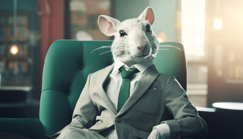Rat in the workplace Rat in the workplace, concept style art