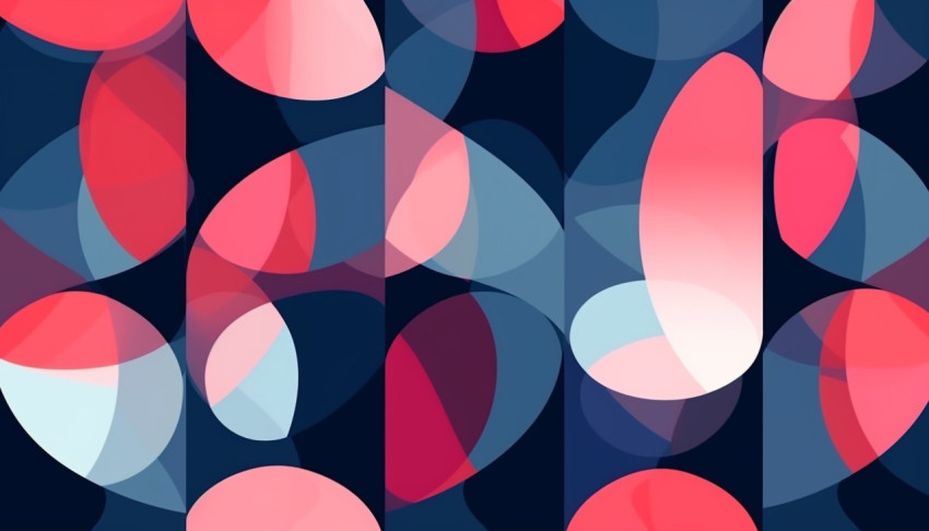 abstract pattern with pink and blue geometric shapes abstract pattern with pink and blue geometric shapes