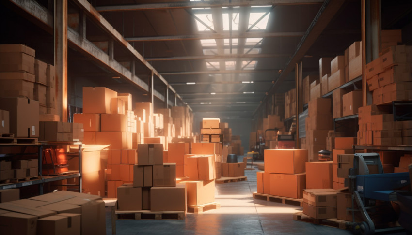 Inventory management Inventory management, cartonnage style art
