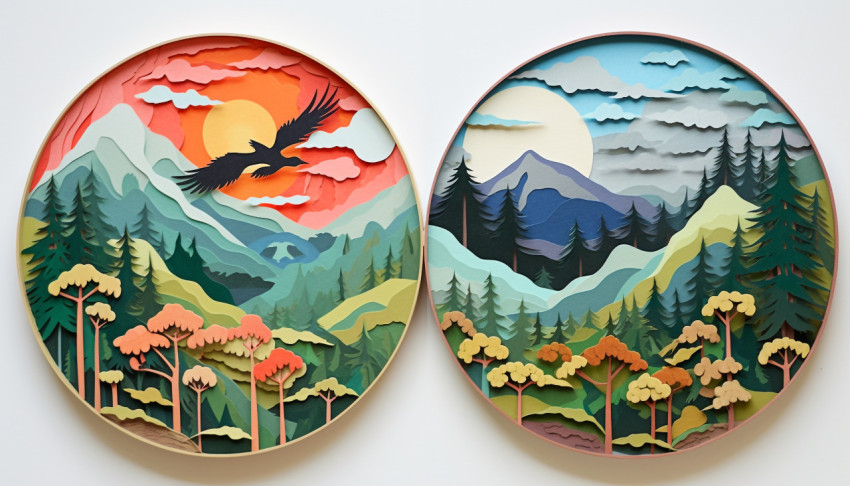 paper art art cut paper sculpture by lauren borland