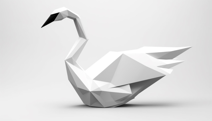 Origami Swan Floating Origami Swan Floating