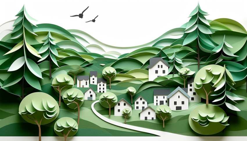 Paper Art of the Countryside