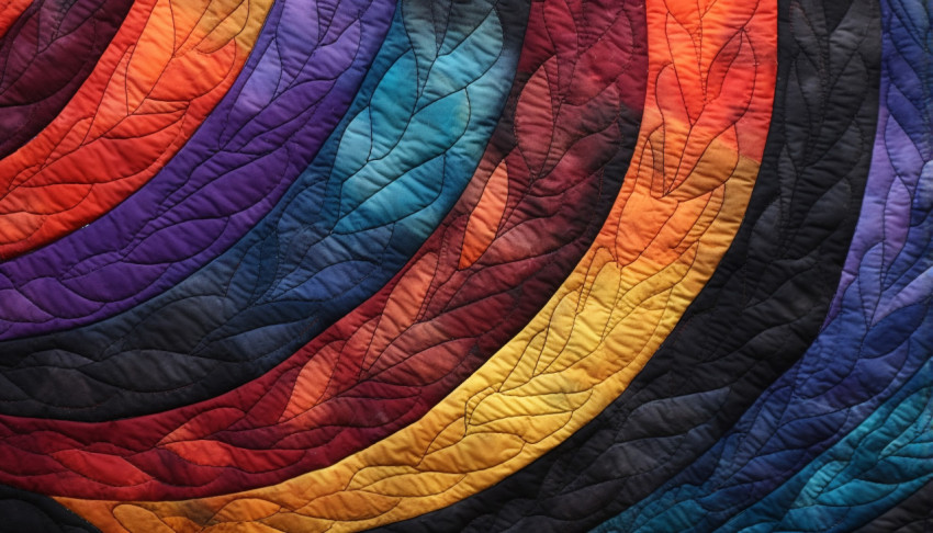 Colorful Quilted Artwork Colorful Quilted Artwork