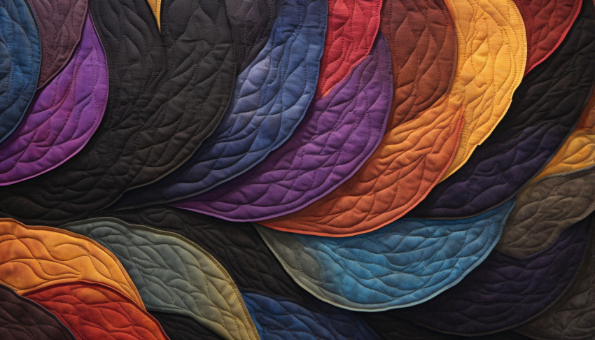 Handmade Quilt with Eye catching Colors Handmade Quilt with Eye catching Colors