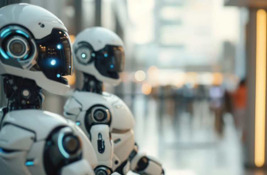 AIt robots in office environment