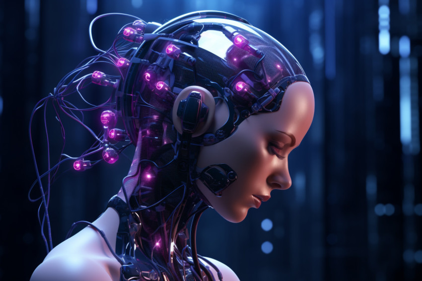 A human-robot design that uses electrical signals from the brain A human-robot design that uses electrical signals from the brain