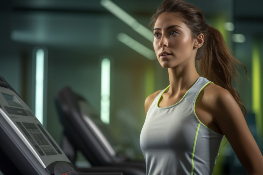 Picture of a young woman exercising inside Picture of a young woman exercising inside