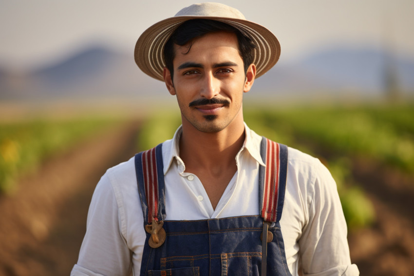 Indian young farmer businessman Indian young farmer businessman