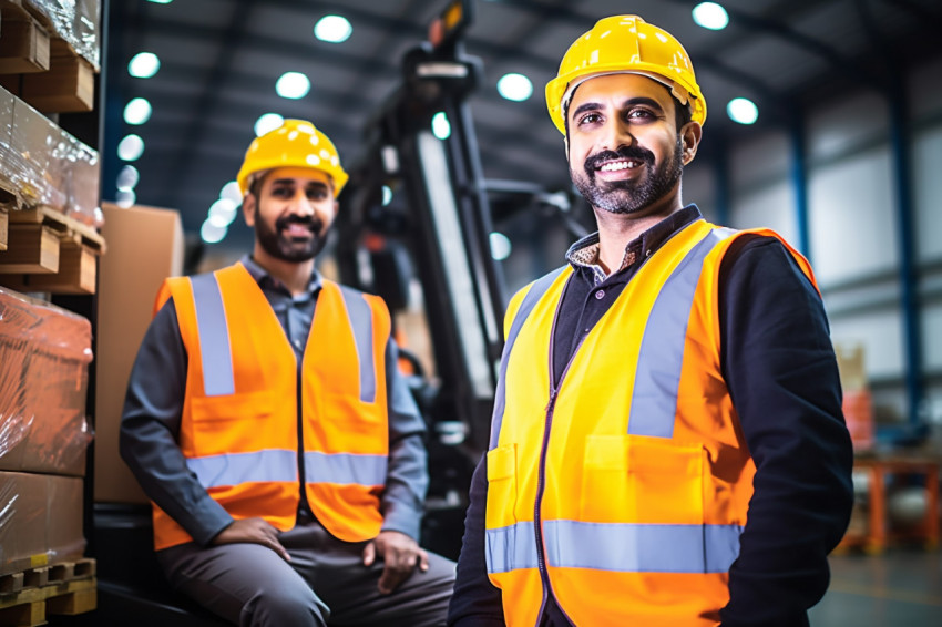Indian man working as machine operator on blurred background Indian man working as machine operator on blurred background