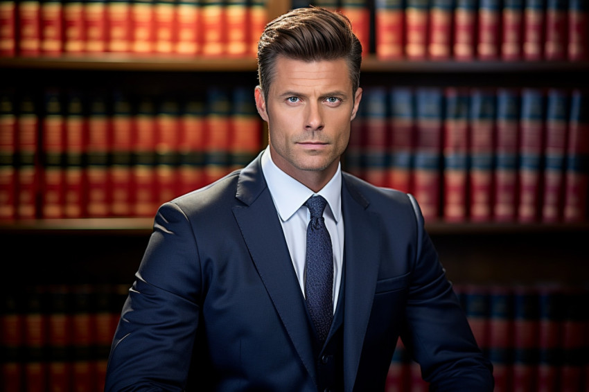 Dapper attorney conducts a deposition Dapper attorney conducts a deposition