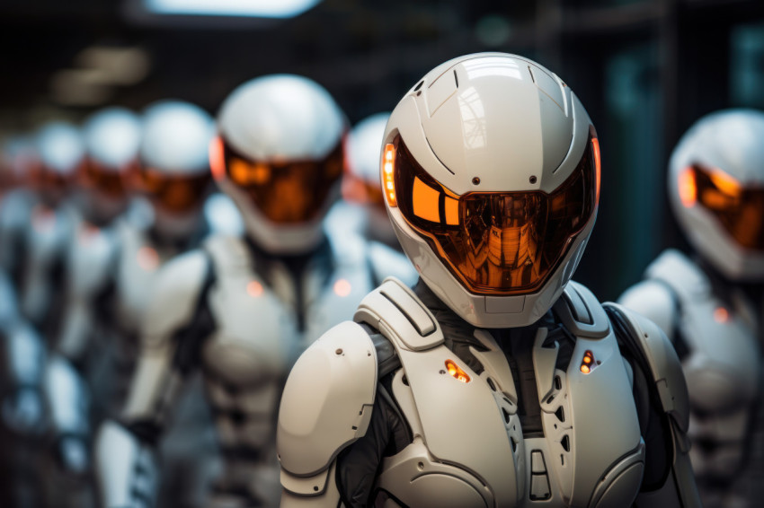 Personalized workouts by futuristic robotic trainers, futurism i Personalized workouts by futuristic robotic trainers, futurism i