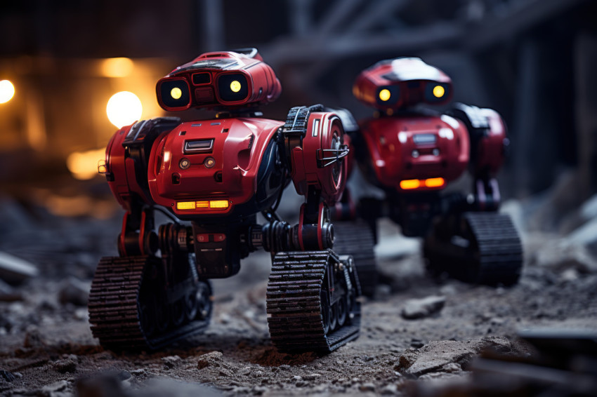Robotic firefighters advanced technology in emergency situations Robotic firefighters advanced technology in emergency situations